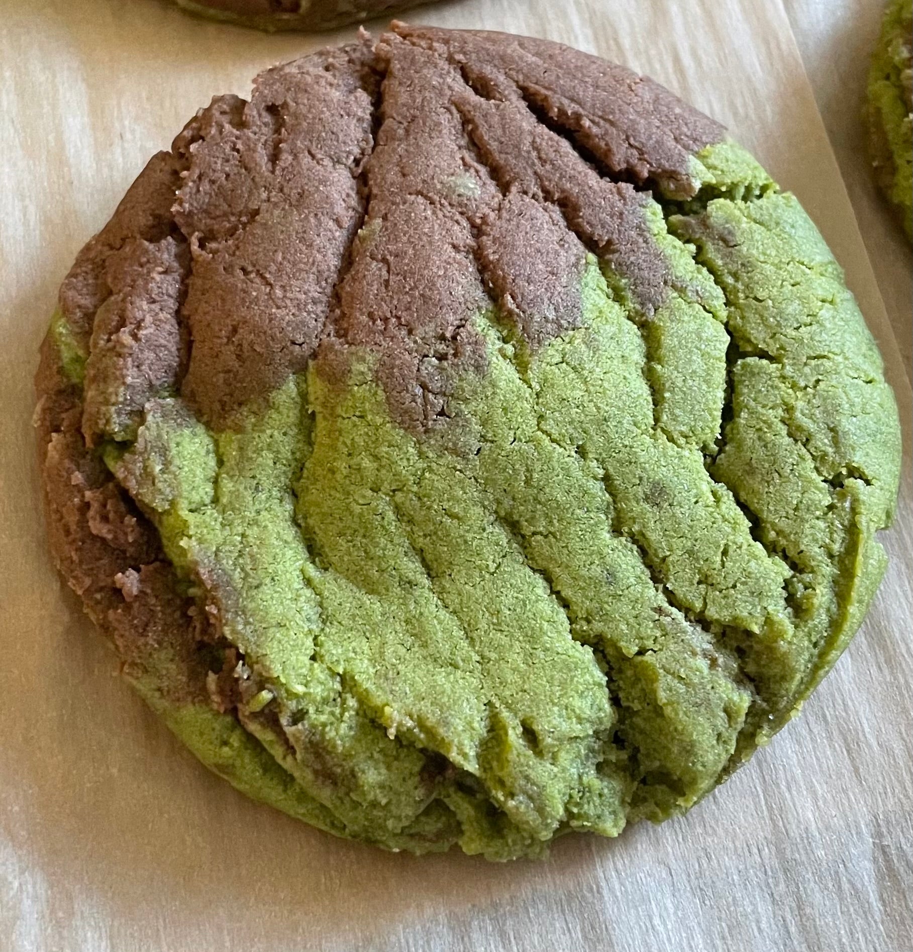 Chocolate Matcha Cookie by the Half Dozen